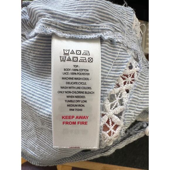 Calypso St. Barth 100% Cotton Cami, Size  S, EUC - Picture 4 of 4